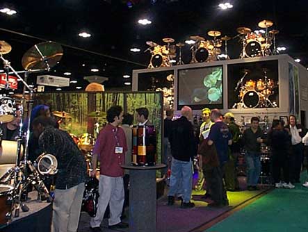 The DW - Drum Workshop - Booth