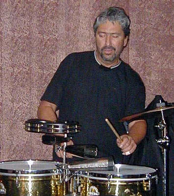 percussionist Luis Conte