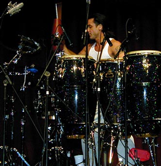 drummer Daniel de Los Reyes